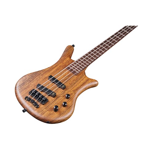 Warwick Teambuilt Pro Series Thumb BO, 4-String - Natural Transparent Satin, Black Hardware 